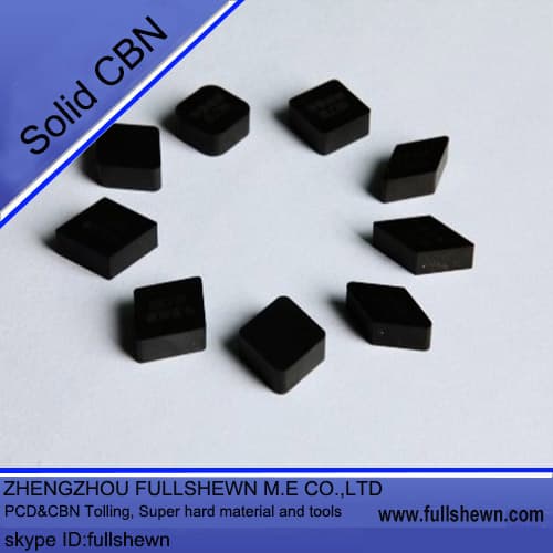 Solid CBN inserts_ Solid CBN cutting tools for metalworking
